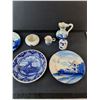 Image 2 : Dutch Style Dish Set- Plates, Pitcher, Sugar Bowl