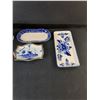 Image 2 : Dutch Style Dish Set- Salt & Pepper Shakers, Misc.