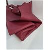 Image 2 : Roll of Burgundy Leather