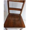 Image 3 : *Childs Wooden Chair (Back 25 5/8" High And Seat 13 7/8" High) - PICK UP