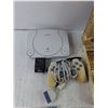 Image 2 : Sony Playstation 1 Gaming Console, Joysticks, Munchkin Zombies Game, DVD SpongeBob and Family Guy