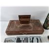 Image 2 : Wooden Jewelry Box, Precision Tool Kit, Bone Collector Monocular, Portable Speaker, Necklace