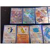 Image 2 : (9) Pokémon Holographic Trading Cards - Snorlax, Ditto, Arven, Authenticity Not Guaranteed