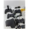 Image 2 : Gaming Joysticks, Remotes, Various Cords - As Is