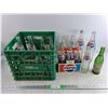 Image 1 : Vintage Glass Bottles - Pepsi, 7UP, Fanta, Milk Crate, Vintage Pepsi Bottle Crate - Cannot Ship