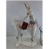 Image 2 : *11" x 8" Glass Vase, Stuffed Christmas Decoration - Cannot Ship