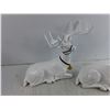 Image 2 : (2) Plastic Christmas Deer Decorations - PICK UP