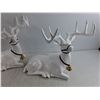 Image 3 : (2) Plastic Christmas Deer Decorations - PICK UP