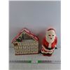 Image 1 : Light Up Christmas Santa Claus Decor, Christmas Jewelry Organizer