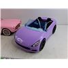 Image 3 : Barbie Doll Car, Hotwheels Barbie R/C Toy - As Is