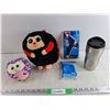 Image 1 : Plush Toys, Mini Glue Gun, Glue Sticks, Insulated Cup