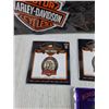 Image 3 : Harley Davidson Temporary Tattoos, Inline Classic Motorcycle Cards, HD Eagle Emblem