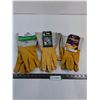 Image 1 : (3) New Pairs of Deer Skin Welder's Gloves (Heat Wave S, ProStar XL, Grander 10)