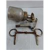 Image 2 : Devilbiss Air Sprayer, Vintage Horse Bridal Bit