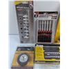 Image 2 : Assorted NIB - Sockets, Screwdrivers, Wire Wheel, Blow Gun, Door Panel Remover