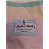 Image 2 : Eaton's "Haddon Hall" Wool Blanket (Pink/Cream/Green/Orange) 82" x 72"