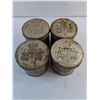 Image 2 : (4) Vintage "Old Chum" Tobacco Tins