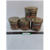 Image 1 : (4) Vintage "Old Chum" Tobacco Tins