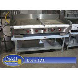 NEW WOLF ARMG-60  NATURAL GAS GROOVED GRILL;