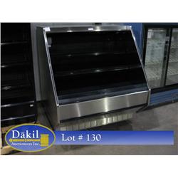 BARKER BDPF-54-4  REFRIGERATED 3 DECK MERCHANDISER;