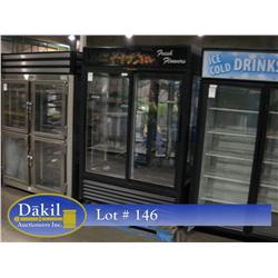 TRUE  GEM-47FC  2 DOOR FLORAL COOLER;