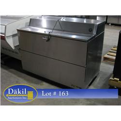 TRUE  TMC-58-S  STAINLESS STEEL MILK BOX;