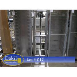 CASTERED 40 PAN RACK;