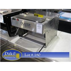 OLIVER 709  COUNTERTOP BREAD SLICER;