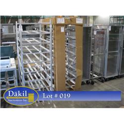 NEW ADVANCE TABCO  FULL SIZE ALUMINUM CAN RACK;