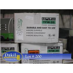 NEW GREENWORLD TFW-20  1 PAN FOOD WARMER;