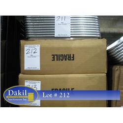 NEW  1 CASE (12) HALF SIZE ALUMINUM SHEET PANS;