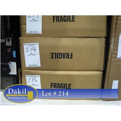 NEW  1 CASE (12) HALF SIZE ALUMINUM SHEET PANS;