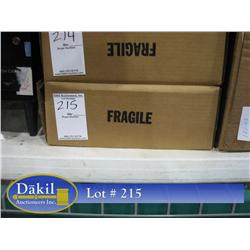 NEW  1 CASE (12) HALF SIZE ALUMINUM SHEET PANS;