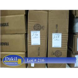 NEW 1 CASE  (12) FULL SIZE 18"X26" ALUMINUM SHEET PANS;