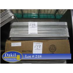 NEW 1 CASE  (12) FULL SIZE 18"X26" ALUMINUM SHEET PANS;