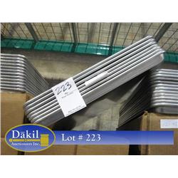 NEW PARTIAL CASE  (7) FULL SIZE 18" X 26" ALUMINUM SHEET PAN;