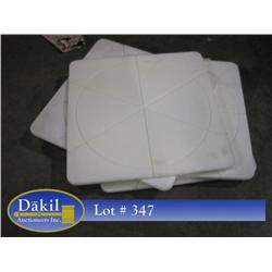 PIZZA CUTTING BOARDS (6X);