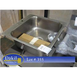 NEW EAGLE  DROP IN SINK W/FAUCET;