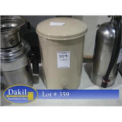 STEEL STEP  TRASH CAN;