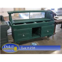 CAMBRO  6' VENDING CART;