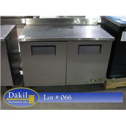 TRUE TWT-48  2 DOOR WORK TOP REFRIGERATOR;
