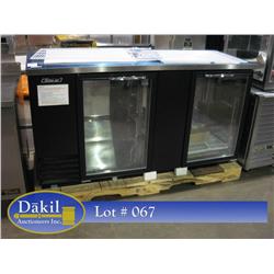NEW TURBO AIR TRB3SG  3 GLASS DOOR BACK BAR COOLER;