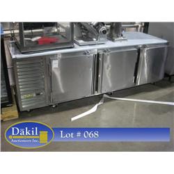 TRAULSEN UC3HT  WORK TOP 3 DOOR REFRIGERATOR;