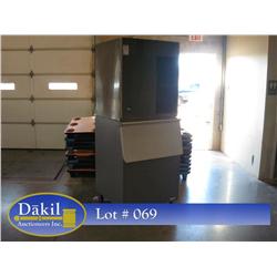HOSHIZAKI F1500MAH-C, BS00PD  CUBELET ICE MACHINE 208-230V 1PH AIR COOLED 1300 LB MACHINE, ICE BIN;