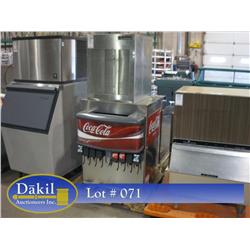 LANCER, SCOTSMAN NME6SHAS-18  8 FLAVOR POP DISPENSER, NUGGET TYPE ICE MACHINE;