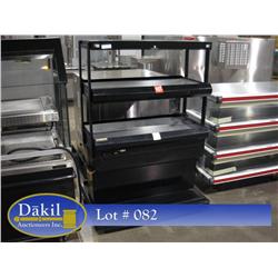 COLUMBUS H2L-1M-42-01  HOT FOOD 2 TIER MOBILE MERCHANDISER;