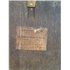 Image 8 : Christie's Bookstore Vintage Wall Clock, Has Key - As Is - 36" x 18" x 6" - PICK UP ONLY
