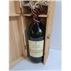 Image 2 : Torreon De Paredes Cabernet Bottle in Wooden Box - Empty - 6" x 6" x 18"