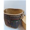 Image 2 : (2) Woven Baskets: 13" x 16" & 14" x 8"