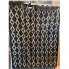 Image 1 : Beni Ourain Umbrella Style Wool Rug - 50" x 72" - PICK UP